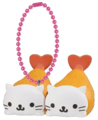 【中古】食玩 キーホルダー 6.にゃんにゃんにゃんこ 「サンエックスユニバース チャームつきグミ」