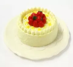【中古】食玩 トレーディングフィギュア ショートケーキ 「ぷちサンプルシリーズ おしゃれバージョンvol.1 ケーキオンパレード」
