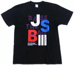 【中古】Tシャツ(男性アイドル) 三代目 J SOUL BROTHERS JSBIII Tシャツ ブラック Lサイズ 「三代目 J SOUL BROTHERS LIVE TOUR 2019 “RAISE THE FLAG”」