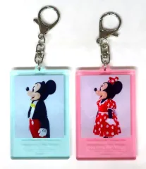 【中古】キーホルダー ミッキーマウス＆ミニーマウス キーチェーン2個セット 「イマジニング・ザ・マジック(Imagining the Magic) 蜷川実花×ディズニー」 東京ディズニーリゾート限定