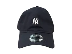 NEWERA (ニューエラ) 9TWENTY ミニロゴ MLB ニューヨーク ヤンキース YANKEES ベースボールキャップ 60675526 F ネイビー×ホワイト メンズ/199