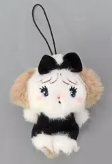 【中古】キーホルダー スフレ BLACK RIBBON マスコット 「mikko characters」