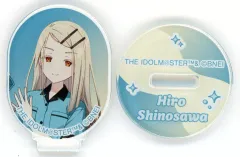 【中古】アクリルスタンド・アクリルパネル 篠澤広 「学園アイドルマスター×ROUND1 描き下ろし ボウリングシャツver. トレーディングミニアクリルスタンド」