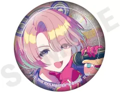 【中古】バッジ・ビンズ 有村麻央(B) 「学園アイドルマスター ～favorite series～ トレーディンググリッター缶バッジ ミラクルナナウ(!ver.」
