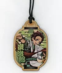 【中古】雑貨 竈門炭治郎(等身) 「セガコラボカフェ 鬼滅の刃 ウッドストラップ」