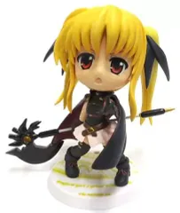 【中古】トレーディングフィギュア フェイト・テスタロッサ バリアジャケットVer. 「一番くじプレミアム 魔法少女リリカルなのは The MOVIE 1st」 G賞 きゅんキャラ