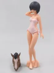 【中古】トレーディングフィギュア 【レア1】 三日月夜空 白水着Ver. 「SR 僕は友達が少ない2」