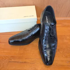 pierre cardin 日本製 AIRソール ビジネスシューズ 26.5cmEEE 幅広 黒 箱付き
