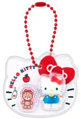 【中古】食玩 キーホルダー 1.ハローキティ 「サンリオキャラクターズ パッケージチャーム＆チョコボーロ」