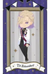 【中古】キャラカード ヴィル・シェーンハイト 「ディズニー ツイステッドワンダーランド プレミアムバースデー2023 POP UP SHOP in アニメイト デフォルメカードコレクション(おめかしバースデー ver.)」