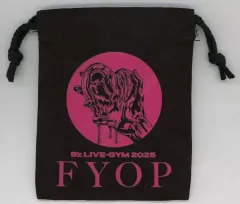 【中古】バッグ B’z ミニ巾着(黒) 「B’z LIVE-GYM 2025 -FYOP-」 ガチャガチャ景品