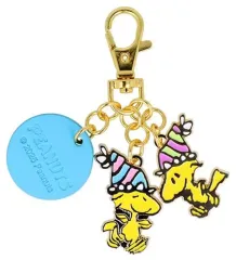 【中古】キーホルダー パーティーハット 3連キーチャーム 「PEANUTS(SNOOPY)」