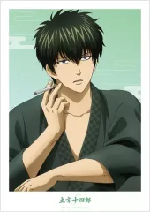 【中古】ポスター 描き下ろし 一日の始まりver. A3マット加工ポスター 土方十四郎 「銀魂」