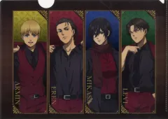 【中古】クリアファイル 集合 A4クリアファイル 「進撃の巨人 POP UP SHOP in イオンモール福岡」