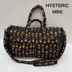 ヒステリック ミニ ヒスミニ 総柄 ボストンバック マザーズバック HYSTERIC GLAMOUR ヒステリックグラマー ガールズ 表記無し ISItems【USED】【古着】【中古】50155620