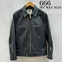 シックスシックスシックス MY WAY MAN イングランド製 シングル ライダース ステアハイド レザー ジャケット シドヴィシャス メンズ 38 ISItems【USED】【古着】【中古】50155810のサムネイル