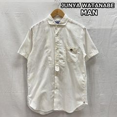 A VONTADEアボンタージ ノーカラープルオーバーシャツホワイト白リネン