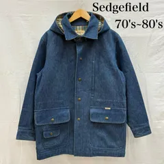 ラングラー sedgefield 70s 80s チェック ライナー デニム ジャケット フーデッド カバーオール パーカー メンズ M ISItems【USED】【古着】【中古】50155994のサムネイル