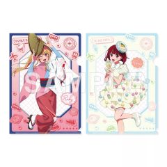 [중고] 클리어 파일 루비(도쿠시마현)&아리마 카나(가가와현) [47 도도부현의 아이] 클리어 파일 세트 [[추시의 아이]]