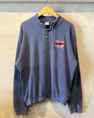 90’s Crazy shirt-Cotton pullover-(size M)Made in U.S.A. クレイジーシャツ コットンプルオーバー アメリカ製 サメ柄のサムネイル