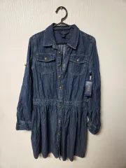 ポロラルフローレン デニムシャツワンピース 新品 ONE