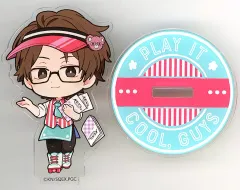 【中古】文房具その他 三間貴之 アクリルメモスタンド 「クールドジ男子 POP UP CORNER in THE SHIBUYA SOUVENIR STORE」