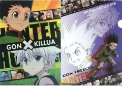 【中古】クリアファイル D-3 A4クリアファイルセット 「一番くじ ハンター×ハンター ～緋色の追憶編～」 D賞