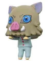 【中古】トレーディングフィギュア 伊之助(猪頭) 「鬼滅の刃 ちょこっとひっかけフィギュアぷち 伊之助もいっぱい」 ナムコ限定