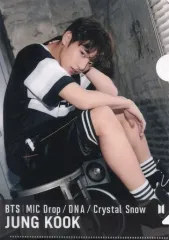 【中古】クリアファイル(男性アイドル) [単品] ジョングク(BTS/防弾少年団) A5クリアファイル 「CD MIC Drop/DNA/Crystal Snow」 BTS JAPAN OFFICIAL FANCLUB 4形態同時購入特典 A5クリアファイルセ