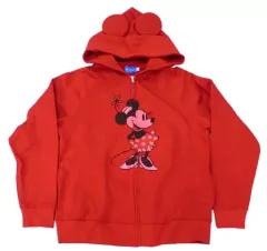 【中古】衣類 ミニー 耳付きパーカー レッド Mサイズ 「ディズニー」 東京ディズニーリゾート限定