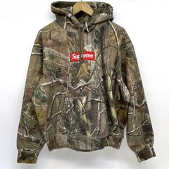 Supremeリアルツリー ボックスロゴカモフラージュ パーカー L - メルカリ