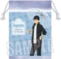 【中古】雑貨 影山飛雄(rain ver.) 巾着 「ハイキュー!! TO THE TOP」