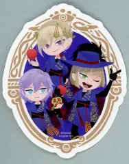 【中古】シール・ステッカー ポムフィオーレ寮 「ディズニー ツイステッドワンダーランド Gurihiru ART POP UP STORE in ロフト ステッカーコレクション(グリヒルアートver.)」