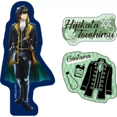 【中古】シール・ステッカー 土方十四郎 ダイカットステッカーセット(3枚1セット) 冬の夜Ver. 「銀魂」