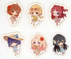 【中古】シール・ステッカー 花海咲季＆月村手毬＆藤田ことね＆十王星南＆秦谷美鈴＆花海佑芽 ステッカーセット(6枚入り) 「学園アイドルマスター×SWEETS PARADISE 第3弾」