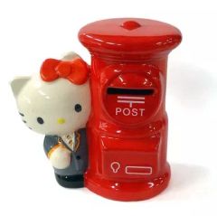 非売品】Hello Kitty 郵便ポスト貯金箱 - メルカリ