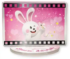 【中古】アクリルスタンド・アクリルパネル うさぎ 「たべっ子どうぶつ THE MOVIE スクリーン風アクリルスタンド」
