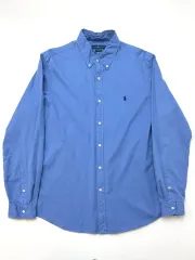 Polo ポロ ラルフローレン ダークブルー COLOR ボタンダウン シャツ