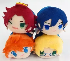 【中古】ぬいぐるみマスコット・ぬいぐるみバッジ 全4種セット むぎゅっとマスコット-Trick star- 「あんさんぶるスターズ!」