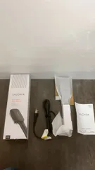 SALONIA/サロニア STRAIGHT HEAT BRUSH/ストレートヒートブラシ SL-012BK ブラック 未開封品 長期自宅保管品 現状お渡し