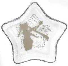 【中古】皿・茶碗(キャラクター) セーラームーン 星型ガラス製トレイ(小皿) 「Blu-ray 美少女戦士セーラームーンR COLLECTION VOL.1・2」 アニメイト全巻購入特典