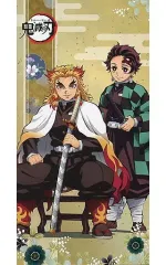 【中古】雑貨 竈門炭治郎＆煉獄杏寿郎 プレミアムバスタオルVol.11 「鬼滅の刃」