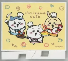【中古】雑貨 ちいかわ＆ハチワレ＆ウサギ(イエロー) 「ちいかわカフェ in THE GUEST cafe＆diner ランダムミニキャンパスアート」