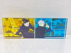 [盛岡43-0091] 『呪術廻戦』アクリルブロック ”HEROES”  五条悟 夏油傑【美品/60】