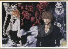 【中古】紙製品 夜神月＆リューク＆弥海砂＆レム 「デスノート展 DEATH NOTE EXHIBITION ミニ色紙コレクションVol.2」