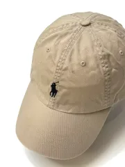 POLO RALPH LAUREN ベージュ カラー ベースボールキャップ