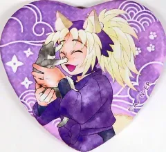 【中古】バッジ・ピンズ 斉藤タカ丸 「忍たま乱太郎 in ナンジャタウン ～猫屋敷で大捜索の段～ ハート缶バッジコレクション【弐】」
