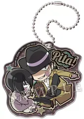 【中古】キーホルダー・マスコット(キャラクター) リヴァイ(幼少)＆ケニー 「ぴた!でふぉめ 進撃の巨人 Season3 アクリルキーホルダーVol.2」