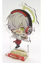 【中古】アクリルスタンド・アクリルパネル だるまいずごっど デフォルメアクリルスタンドA 「Crazy Raccoon×GiGO コラボカフェ」