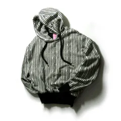 【新品】 anrealage homme ／ アンリアレイジ オム　ロープニット ジャガード パーカー 日本製 ROPE KNITTING JACQUARD SWEAT HOODIE プルオーバー フーディー ｜ 春 秋冬のサムネイル